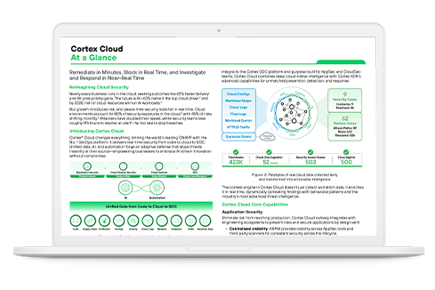 Cortex Cloud At a Glance