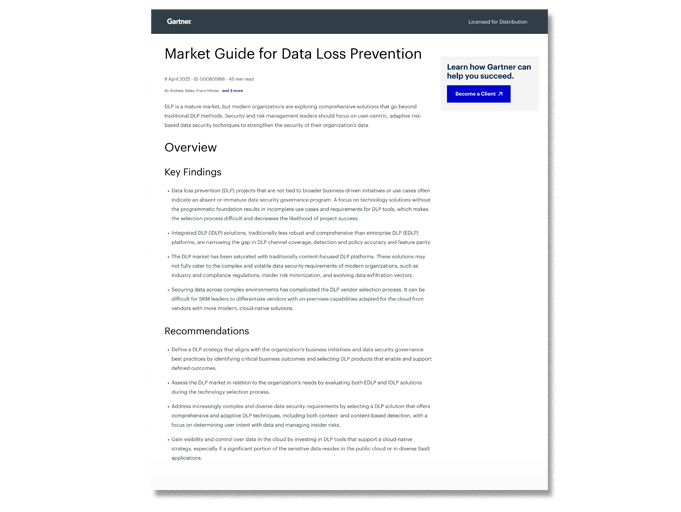 Gartner Report Cover