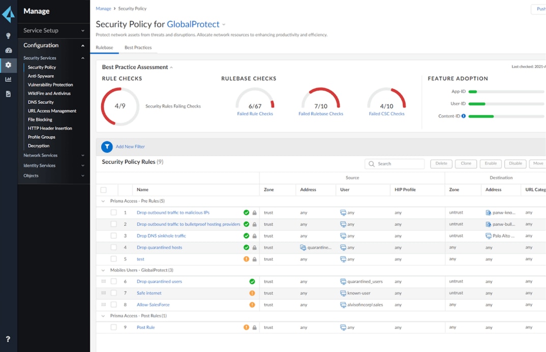 Cloud Secure Web Gateway - Palo Alto Networks